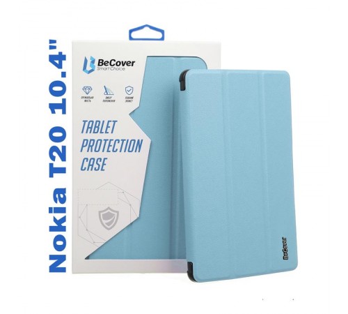 Чохол-книжка BeCover Smart для Nokia T20 10.4" Light Blue (708051)