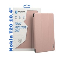 Чохол-книжка BeCover Smart для Nokia T20 10.4" Rose Gold (708052)