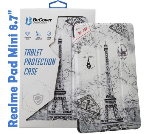 Чохол-книжка BeCover Smart для Realme Pad Mini 8.7" Paris (708263)