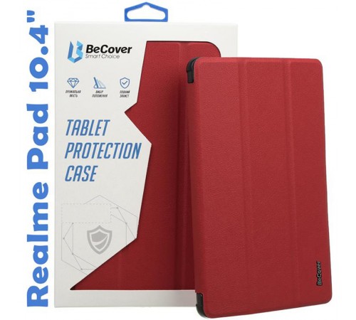 Чохол-книжка BeCover Smart для Realme Pad 10.4" Red Wine (708269)