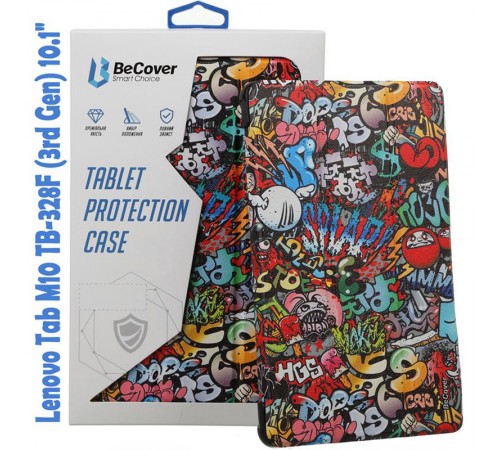 Чохол-книжка BeCover Smart для Lenovo Tab M10 TB-328F (3rd Gen) 10.1" Graffiti (708294)