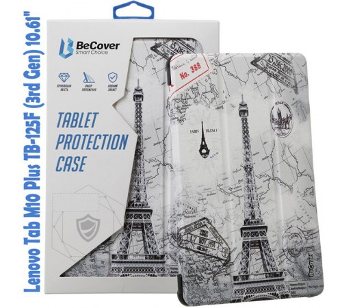 Чохол-книжка BeCover Smart для Lenovo Tab M10 Plus TB-125F (3rd Gen)/K10 Pro TB-226 10.61" Paris (708316)