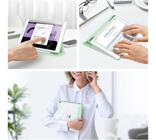 Чохол-книжка BeCover Soft Edge для Lenovo Tab M10 Plus TB-125F (3rd Gen)/K10 Pro TB-226 10.61" Green (708333)