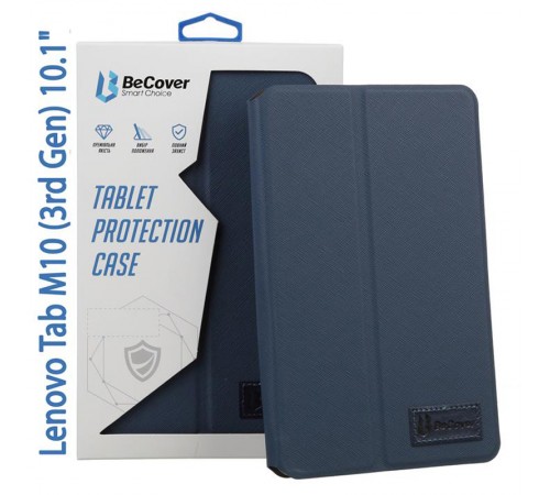 Чохол-книжка BeCover Premium для Lenovo Tab M10 TB-328F (3rd Gen) 10.1" Deep Blue (708338)