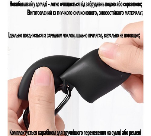 Чохол BeCover Silicon для Xiaomi Redmi Buds 4 Black (708621)
