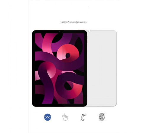 Захисне скло BeCover для Apple iPad Air 5 (2022) 10.9" (708912)