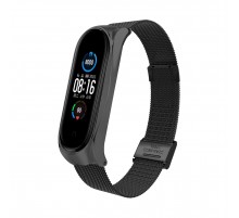 Ремінець BeCover Metal для Xiaomi Mi Smart Band 8 Black (709357)