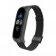 Ремінець BeCover Metal для Xiaomi Mi Smart Band 8 Black (709357)