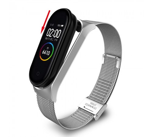 Ремінець BeCover Metal для Xiaomi Mi Smart Band 8 Silver (709358)