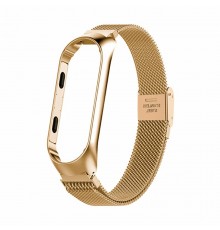 Ремінець BeCover Metal для Xiaomi Mi Smart Band 8 Gold (709359)