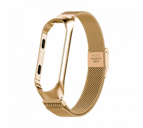 Ремінець BeCover Metal для Xiaomi Mi Smart Band 8 Gold (709359)