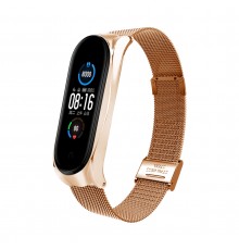 Ремінець BeCover Metal для Xiaomi Mi Smart Band 8 Rose Gold (709360)