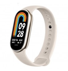 Силіконовий ремінець BeCover для Xiaomi Mi Smart Band 8 Beige (709377)