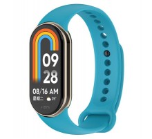 Силіконовий ремінець BeCover для Xiaomi Mi Smart Band 8 Blue (709379)