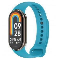 Силіконовий ремінець BeCover для Xiaomi Mi Smart Band 8 Blue (709379)