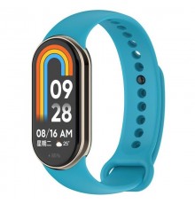 Силіконовий ремінець BeCover для Xiaomi Mi Smart Band 8 Blue (709379)