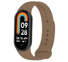 Силіконовий ремінець BeCover для Xiaomi Mi Smart Band 8 Brown (709381)