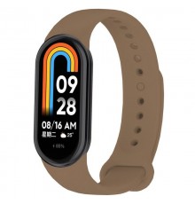 Силіконовий ремінець BeCover для Xiaomi Mi Smart Band 8 Brown (709381)