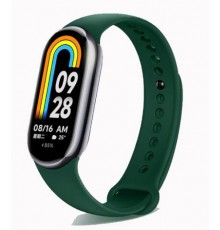 Силіконовий ремінець BeCover для Xiaomi Mi Smart Band 8 Dark Green (709384)