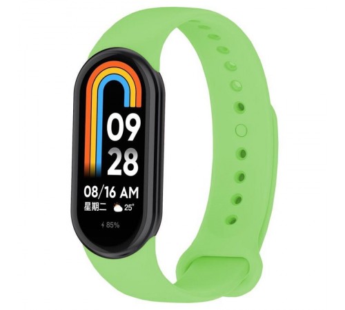 Силіконовий ремінець BeCover для Xiaomi Mi Smart Band 8 Green (709389) Силіконовий ремінець BeCover для Xiaomi Mi Smart Band 8 Green (709389)