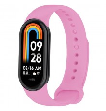 Силіконовий ремінець BeCover для Xiaomi Mi Smart Band 8 Hot Pink (709391)
