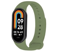 Силіконовий ремінець BeCover для Xiaomi Mi Smart Band 8 Pine-Green (709395)