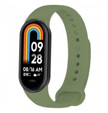 Силіконовий ремінець BeCover для Xiaomi Mi Smart Band 8 Pine-Green (709395)