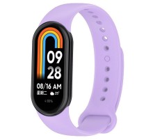Силіконовий ремінець BeCover для Xiaomi Mi Smart Band 8 Light Purple (709405)