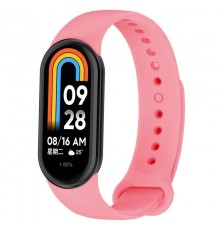 Силіконовий ремінець BeCover для Xiaomi Mi Smart Band 8 Rose Red (709410)