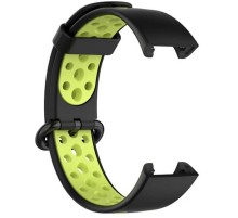 Ремінець BeCover Vents Style для Xiaomi Redmi Smart Band 2 Black-Green (709423)