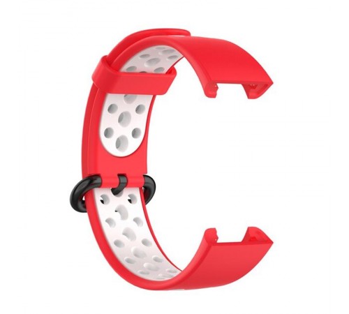 Ремінець BeCover Vents Style для Xiaomi Redmi Smart Band 2 Red-White (709427) Ремінець BeCover Vents Style для Xiaomi Redmi Smart Band 2 Red-White (709427)