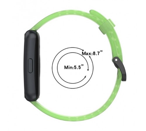 Ремінець BeCover Crystal Style для Huawei Band 7/Honor Band 7 Green (709430)