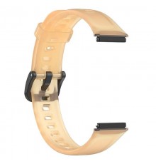 Ремінець BeCover Crystal Style для Huawei Band 7/Honor Band 7 Orange (709435)