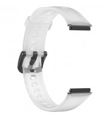 Ремінець BeCover Crystal Style для Huawei Band 7/Honor Band 7 White (709436)
