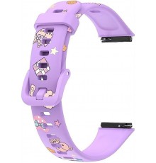 Ремінець BeCover Modern Style для Huawei Band 7/Honor Band 7 Purple (709451)