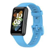 Силіконовий ремінець BeCover для Huawei Band 7/Honor Band 7 Blue (709458)