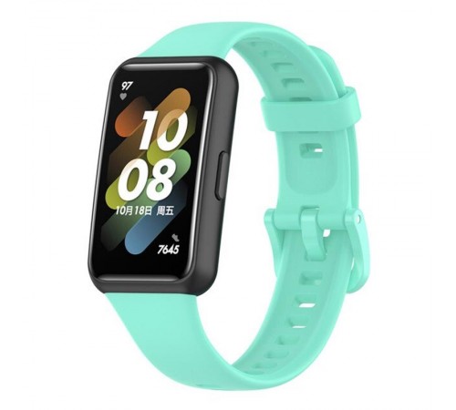 Силіконовий ремінець BeCover для Huawei Band 7/Honor Band 7 Marine-Green (709469) Силіконовий ремінець BeCover для Huawei Band 7/Honor Band 7 Marine-Green (709469)