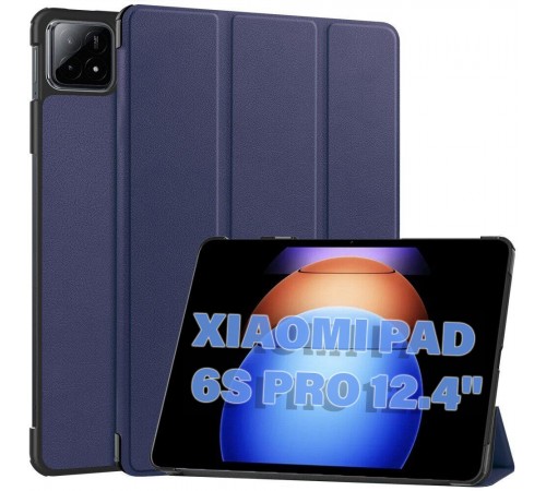 Чохол-книжка BeCover Smart Case для Xiaomi Pad 6S Pro 12.4" Deep Blue (711084)