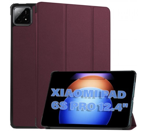 Чохол-книжка BeCover Smart Case для Xiaomi Pad 6S Pro 12.4" Red Wine (711087)