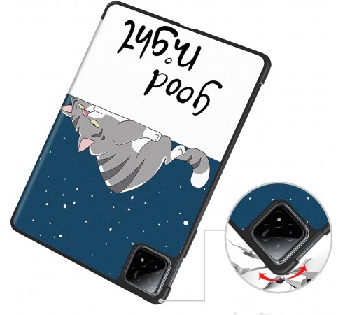 Чохол-книжка BeCover Smart Case для Xiaomi Pad 6S Pro 12.4" Good Night (711088)