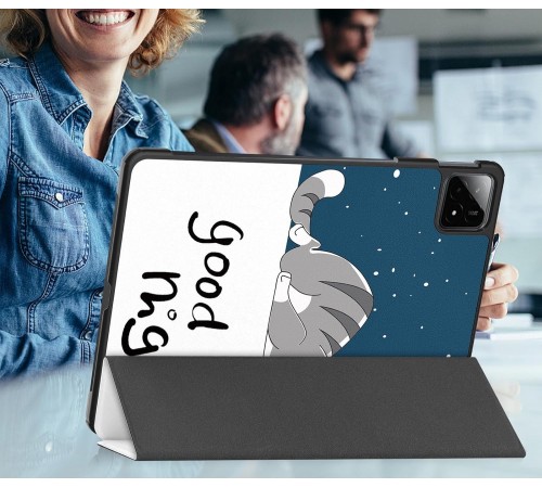 Чохол-книжка BeCover Smart Case для Xiaomi Pad 6S Pro 12.4" Good Night (711088)
