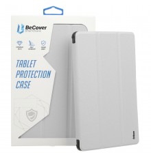 Чохол-книжка BeCover Ultra Slim Origami Transparent з кріпленням Apple Pencil для Apple iPad 10.2 2019/2020/2021 Gray (711099)