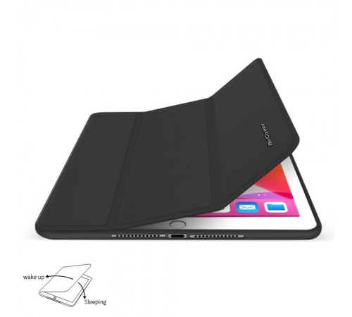 Чохол-книжка BeCover Tri Fold Soft TPU з кріпленням Apple Pencil для Apple iPad Air (4/5) 2020/2022 10.9" Black (711106)