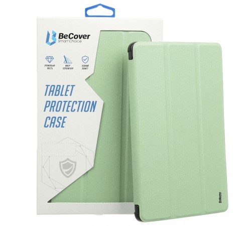 Чохол-книжка BeCover Tri Fold Soft TPU з кріпленням Apple Pencil для Apple iPad Air (4/5) 2020/2022 10.9" Green (711107)