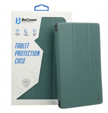 Чохол-книжка BeCover Tri Fold Soft TPU з кріпленням Apple Pencil для Apple iPad Pro 11 2020/2021/2022 Dark Green (711110)