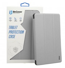 Чохол-книжка BeCover Tri Fold Soft TPU з кріпленням Apple Pencil для Apple iPad Pro 11 2020/2021/2022 Gray (711111)