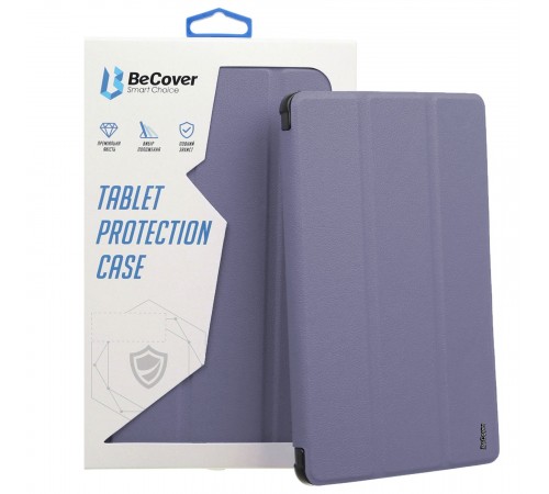 Чохол-книжка BeCover Soft Edge з кріпленням Apple Pencil для Apple iPad Air (4/5) 2020/2022 10.9" Purple (711124)