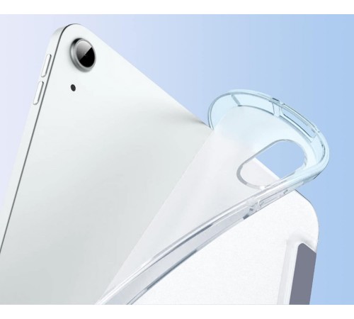 Чохол-книжка BeCover Soft Edge з кріпленням Apple Pencil для Apple iPad Air (4/5) 2020/2022 10.9" Purple (711124)
