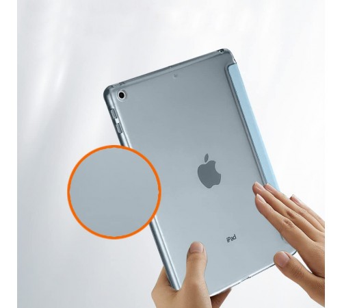 Чохол-книжка BeCover Tri Fold Hard для Apple iPad 10.2 2019/2020/2021 Light Blue (711126)