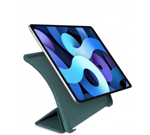 Чохол-книжка BeCover Tri Fold Soft TPU Silicone для Apple iPad Air (4/5) 2020/2022 10.9" Dark Green (711130)